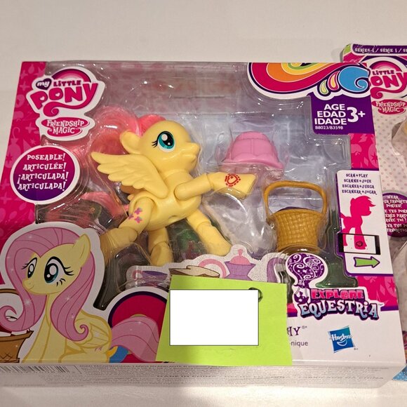 Fluttershy Picnic set NIB new in box my little pony G4 FIM - Picture 1 of 7